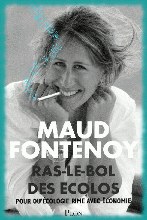Couverture du livre de Maud Fontenoy fumant une cigarette